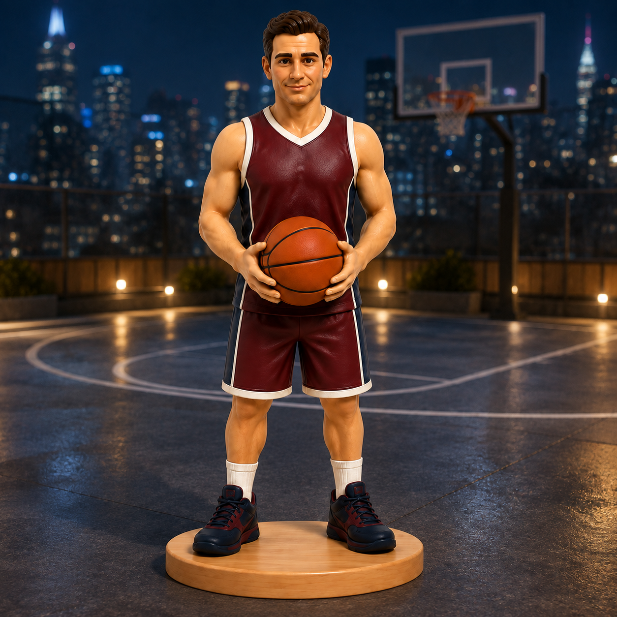 Custom Sports 3D Figurine from Photo | Personalized Sports Gift