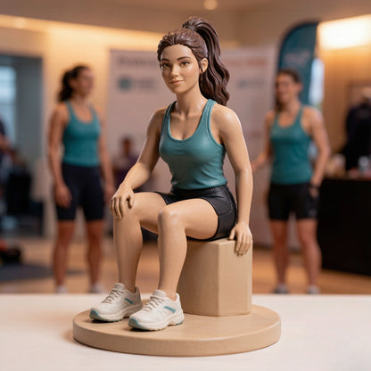 Custom Sports 3D Figurine from Photo | Personalized Sports Gift