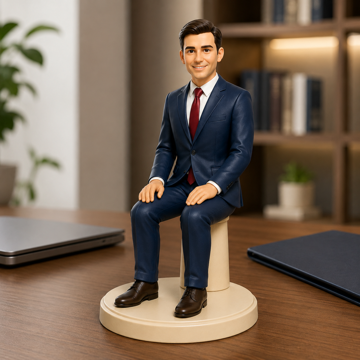 Custom Anniversary 3D Figurine from Photo | Personalized Anniversary Gift