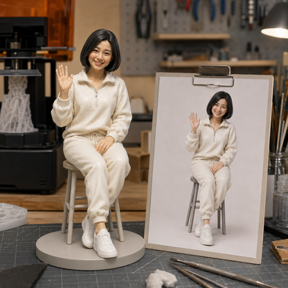 Custom 3D Figurine from Photo | Personalized Gift