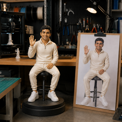 Custom 3D Figurine from Photo | Personalized Gift