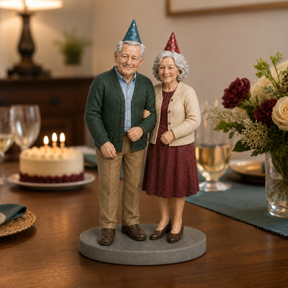 Custom Birthday 3D Figurine from Photo | Personalized Birthday Gift