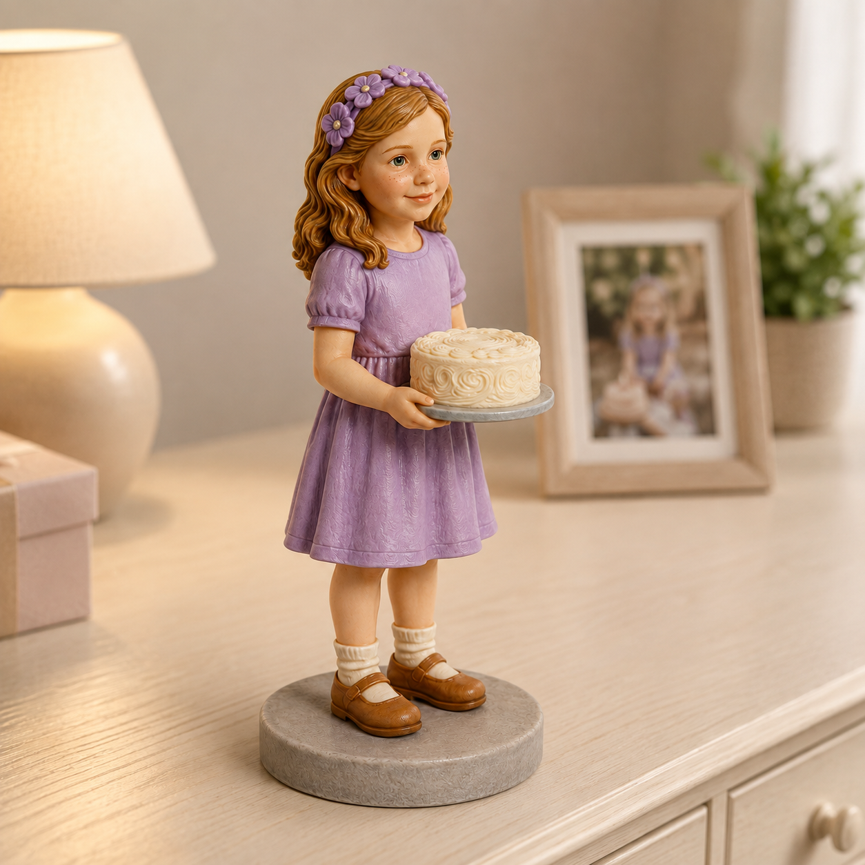 Custom Birthday 3D Figurine from Photo | Personalized Birthday Gift