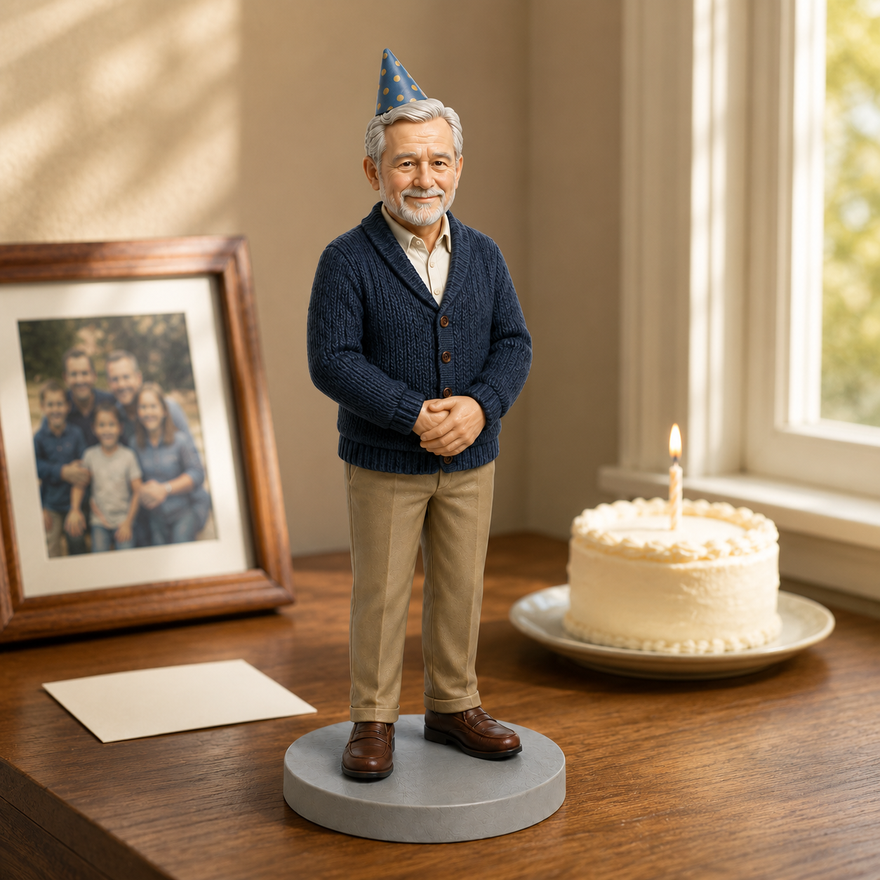 Custom Birthday 3D Figurine from Photo | Personalized Birthday Gift