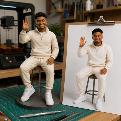 Custom 3D Figurine from Photo | Personalized Gift