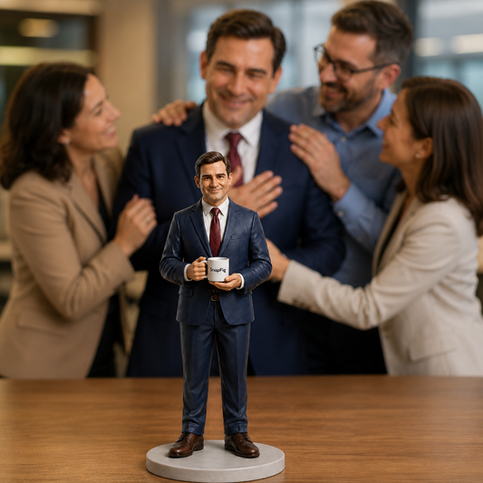 Custom Anniversary 3D Figurine from Photo | Personalized Anniversary Gift
